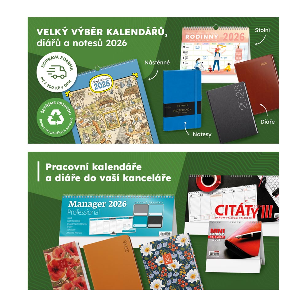 Webové bannery Kalendáře One